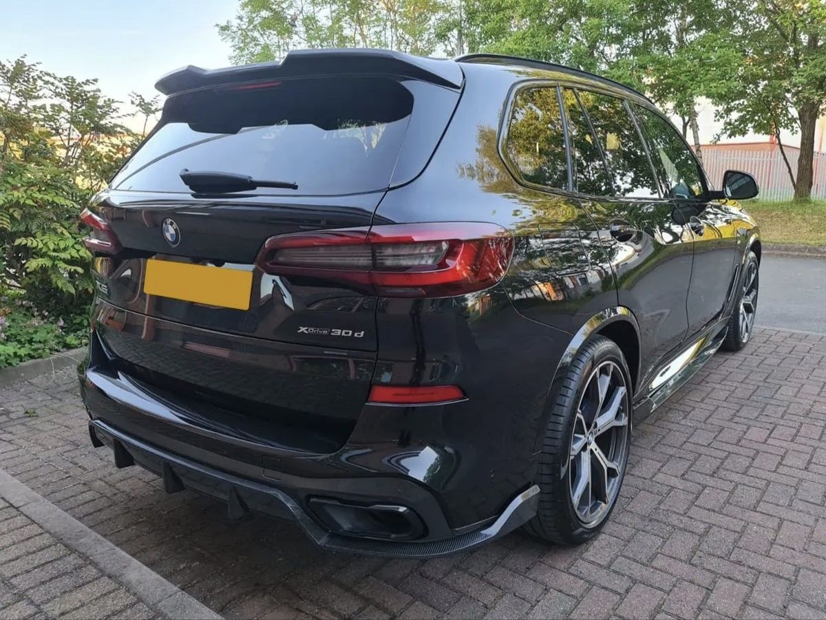 BMW X5 G05 Lotka Tylna Spojler Dokładka Daszek 18/25 Czarny Połysk