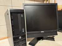 Komputer HP SFF niesprawny i monitor
