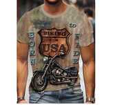 T-shirt Koszulka męska z wizerunkiem motoru /nowa/3xl/[72]