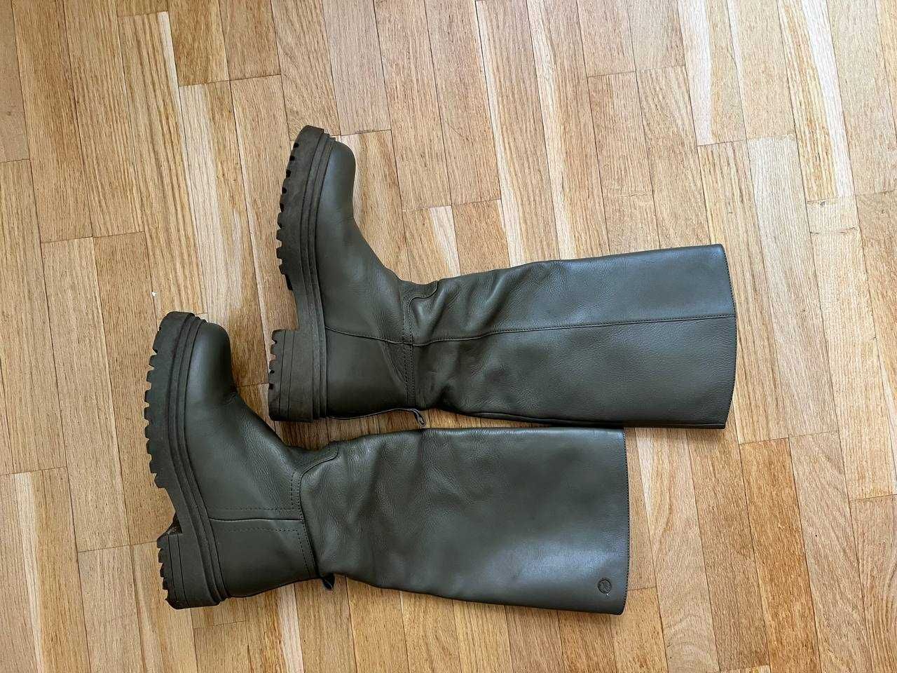 Продаю KACHAROVSKA чоботи, зелені, 37 розмір