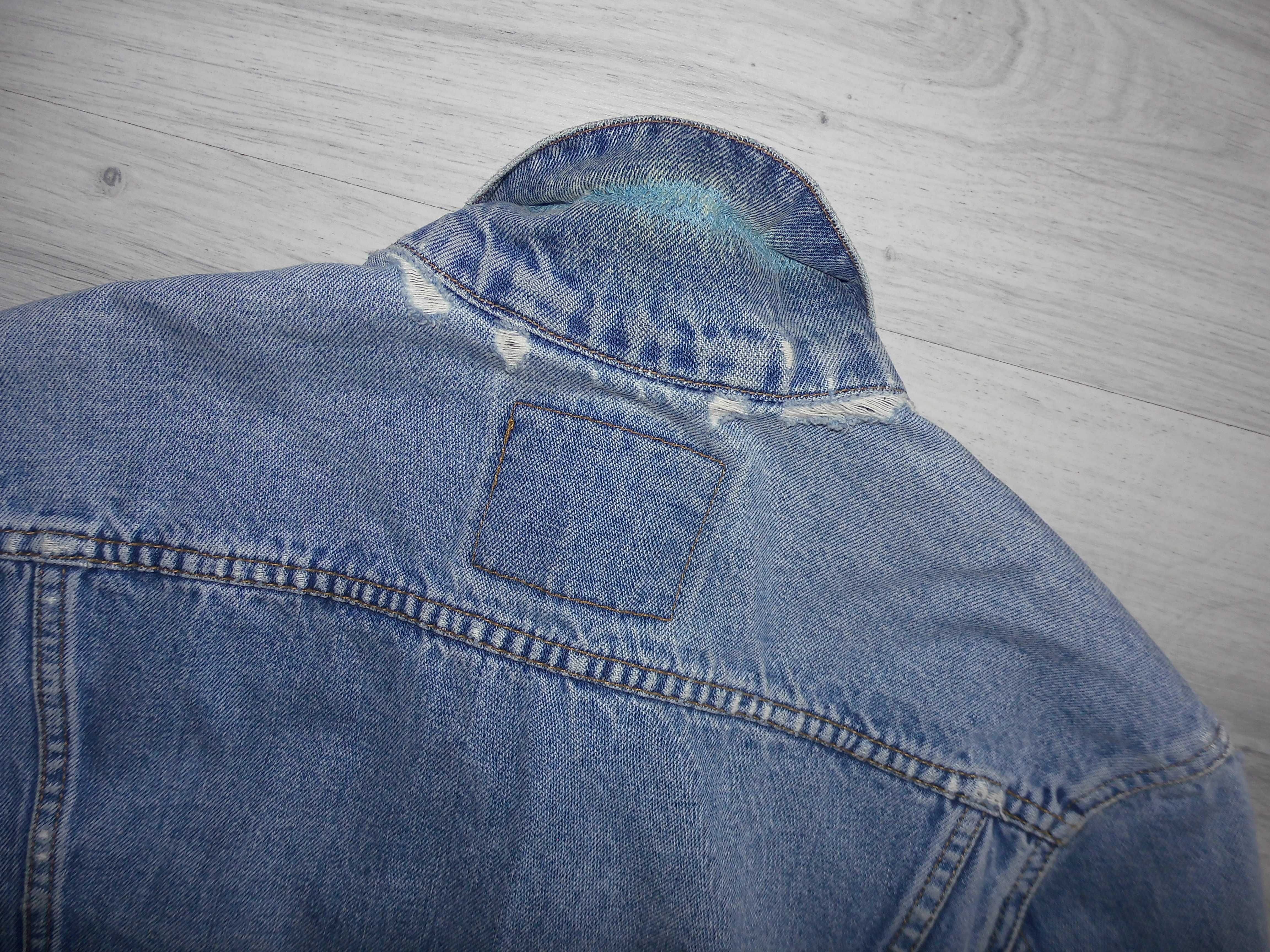 Levi`s Levis Kurtka Damska Katana Jeansowa Oversize Vintage S