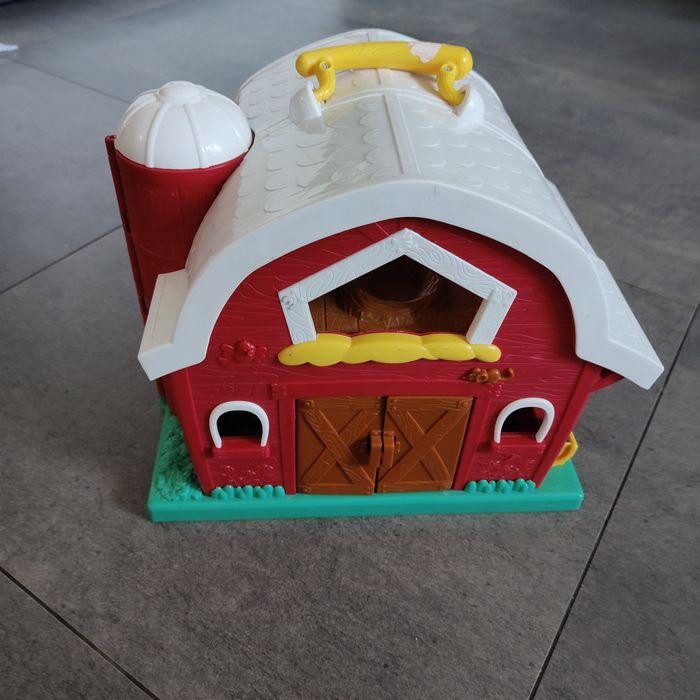 Stodoła przenośna farma obora walizka batat do koni schleich stadnina