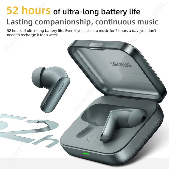 Наушники realme Buds Air7 Hi-res LHDC 5.0 Bluetooth 5.4 динамик 12,4мм