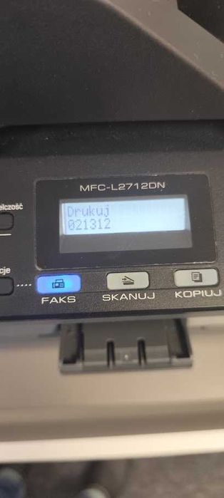 Laserowe urządzenie wielofunkcyjne 4w1 Brother DCP-L2712D + DUPLEX FAX