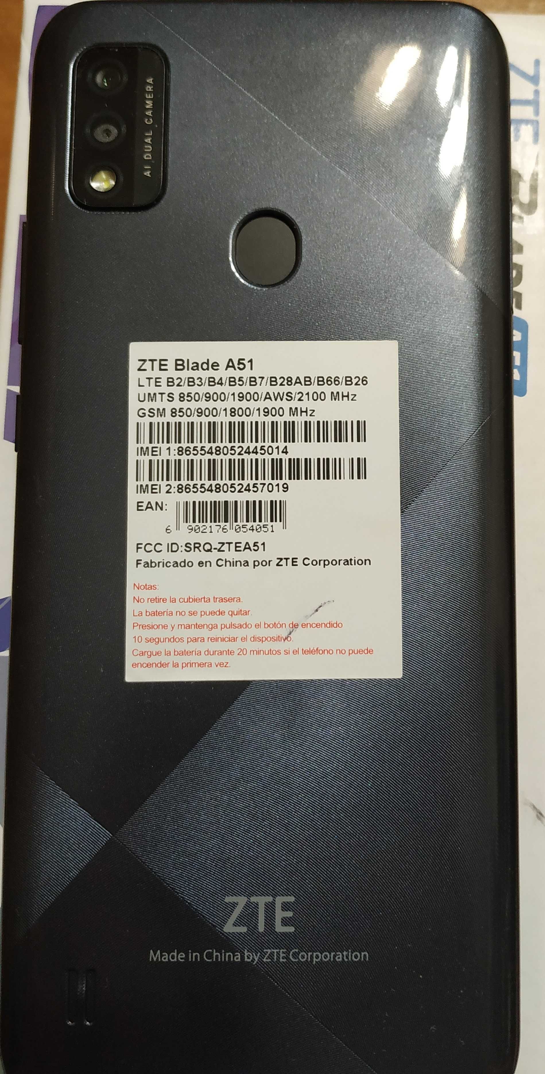 Смартфон ZTE Blade A51 2/64GB Gray