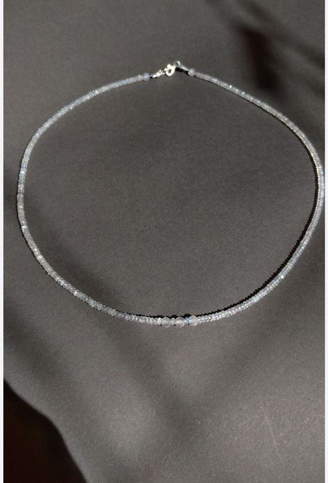 Чокер з лабрадориту, натуральні мінерали, каміння, подарунок