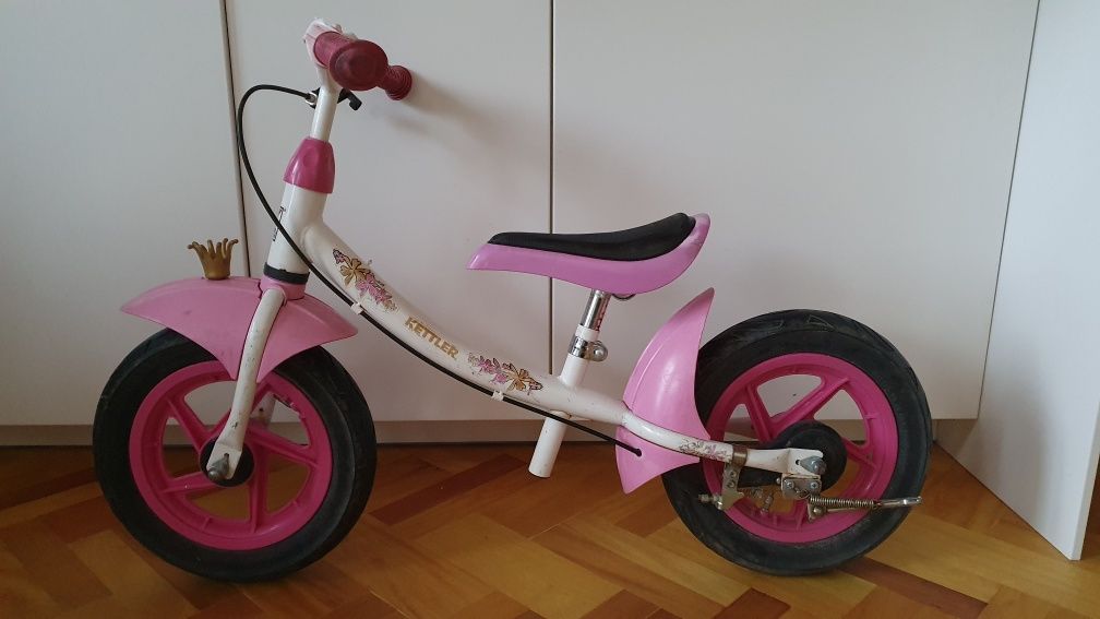 Rower biegowy Kettler 12'' różowy princess