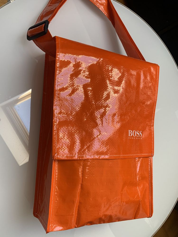 Torba Hugo Boss, torba plażowa, torba Hugo Boss -Orange