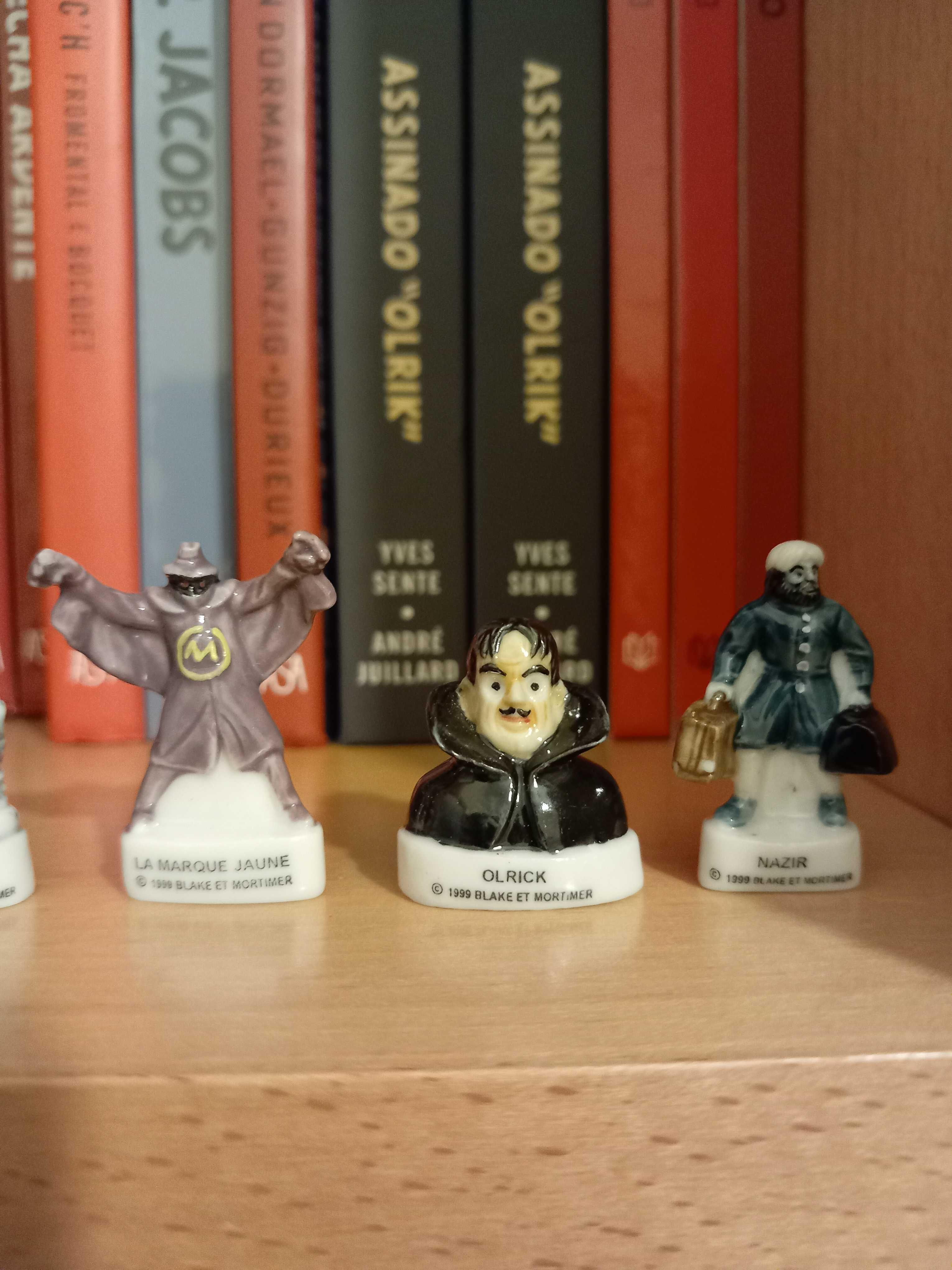 Coleção completa de 12 figuras Blake e Mortimer