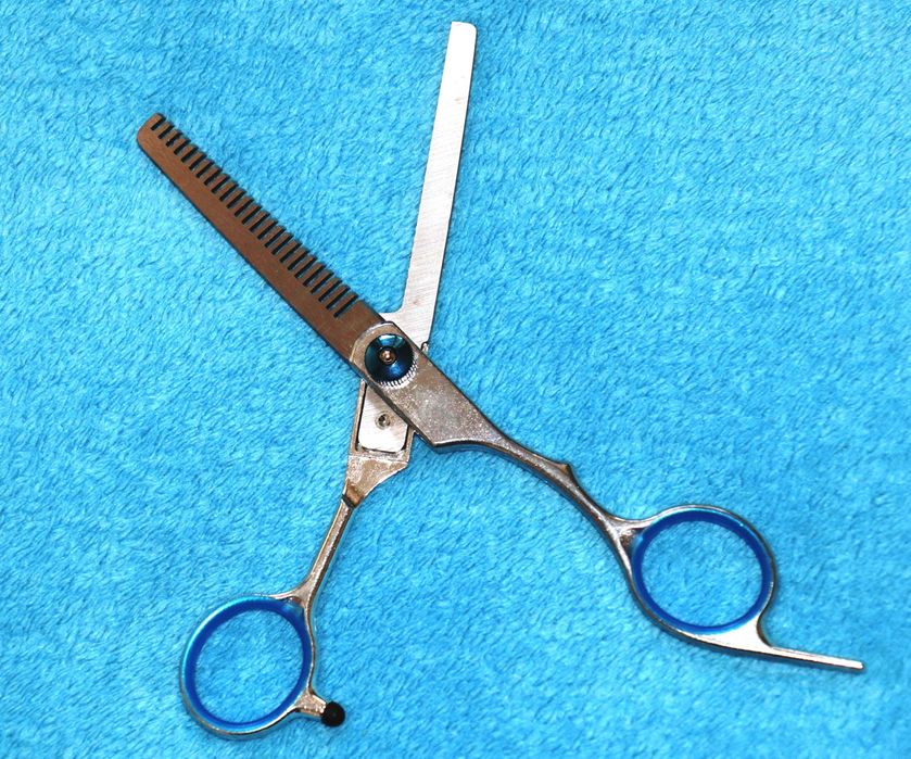 Nożyczki do degażowania degażówki jednostronne nożyczki fryzjerskie