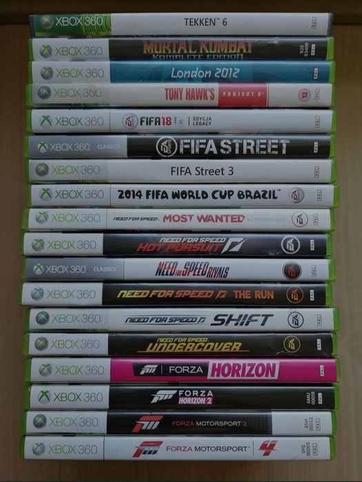 Gry xbox 360 / Lego Crash GTA 5 Sonic Forza Need for speed / Kinect