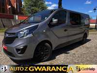 Opel Vivaro  Brygadówka//Long H1L2 //5 osobowy//Nawigacja//Gwarancja//Serwisowany//