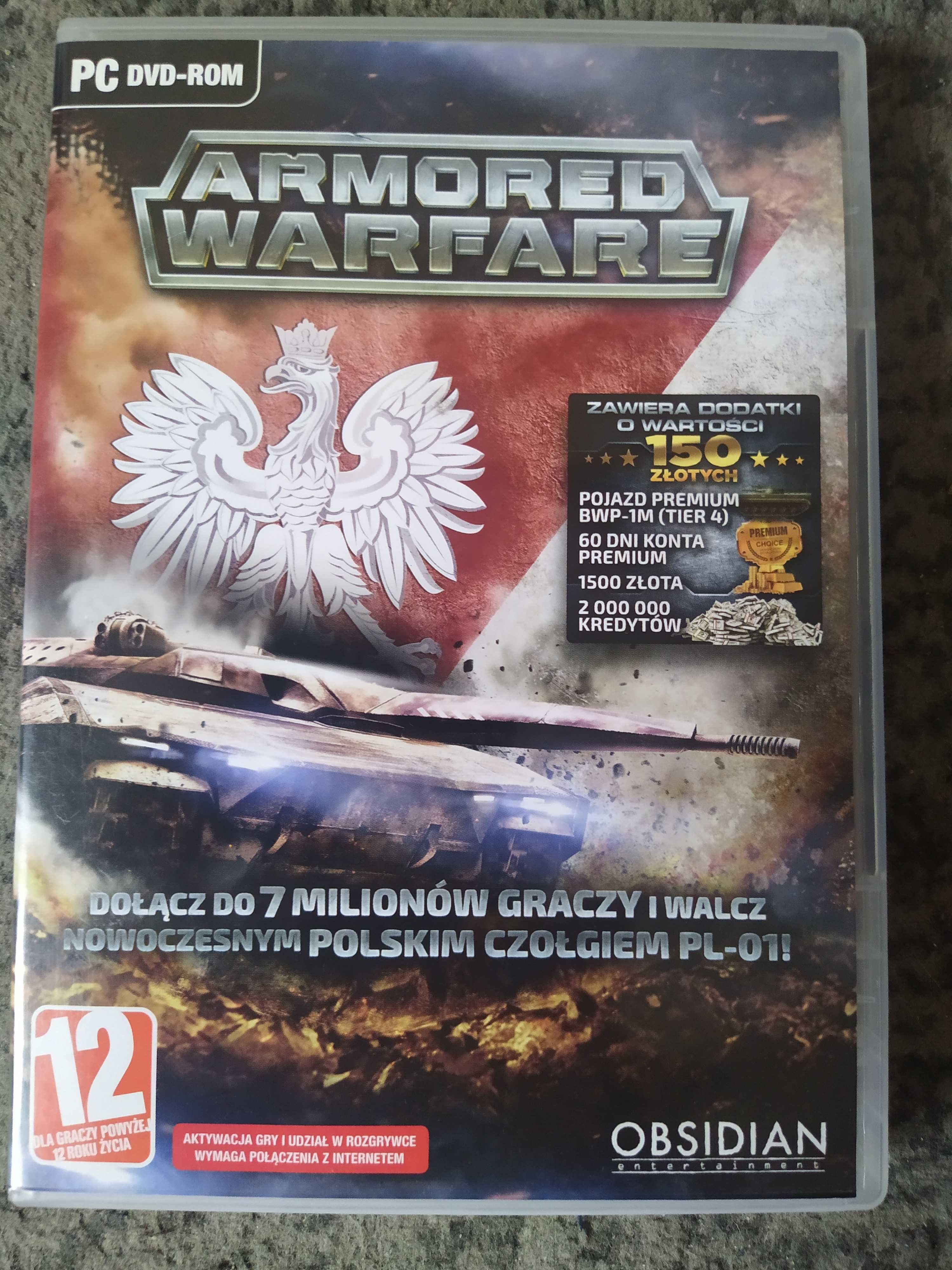 Armored Warfare PC DVD PL