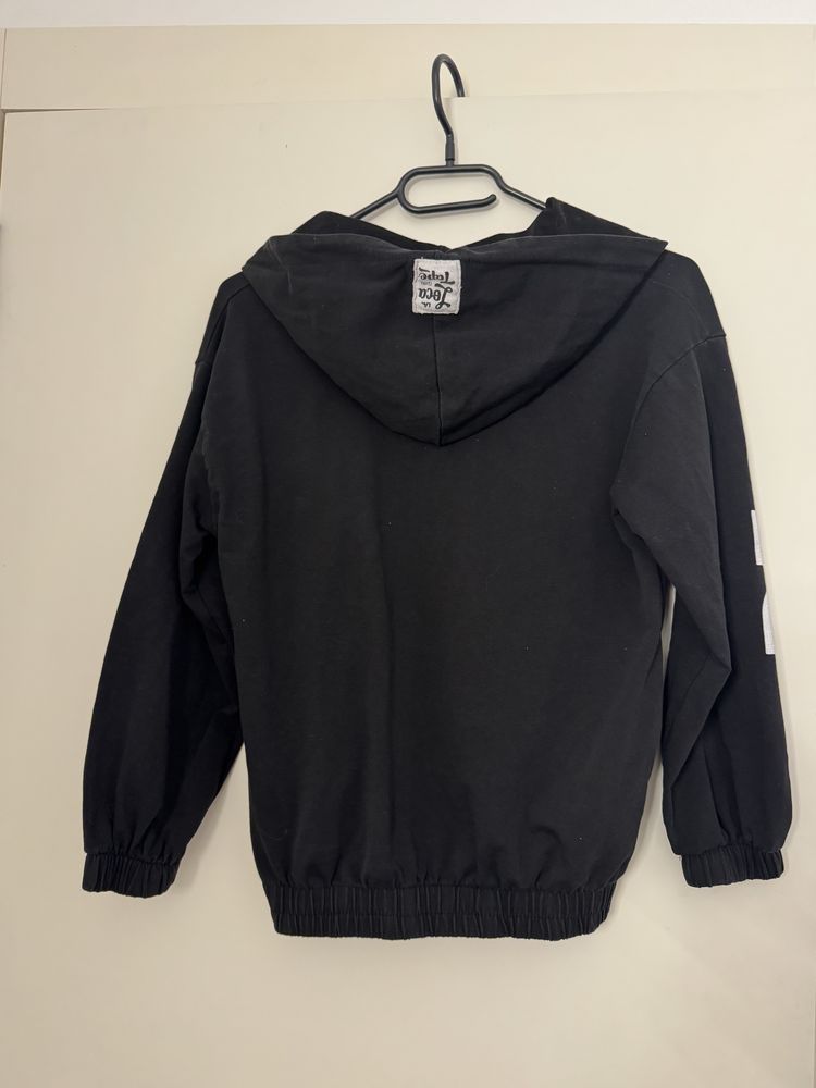 Czarna bluza dla dziewczynki La Loco 140 cm
