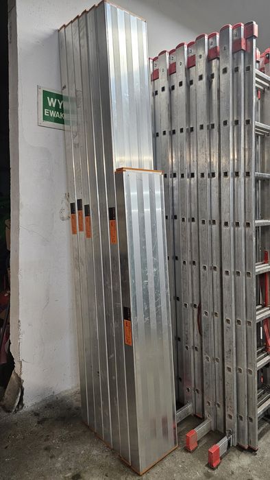 Rusztowanie dekarskie dachowe layher podest konsola podpora