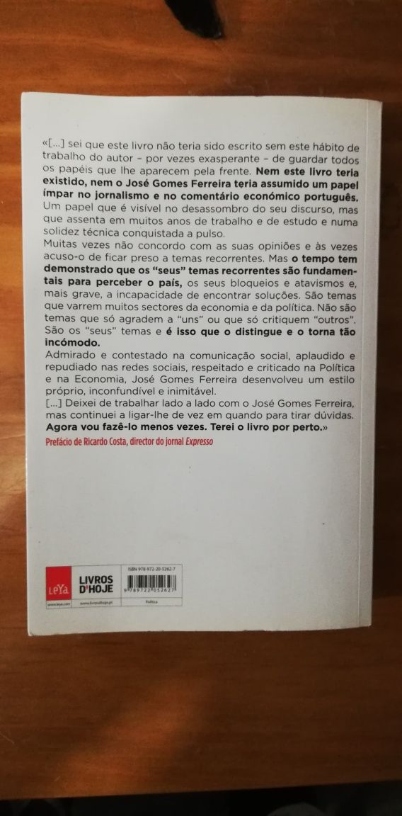 Livro - O meu programa de governo