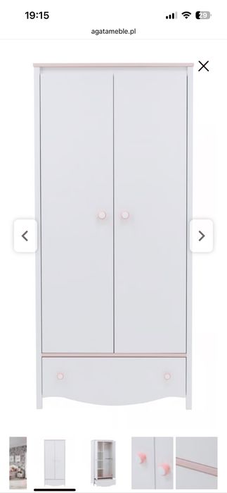 Szafa dla dziewczynki