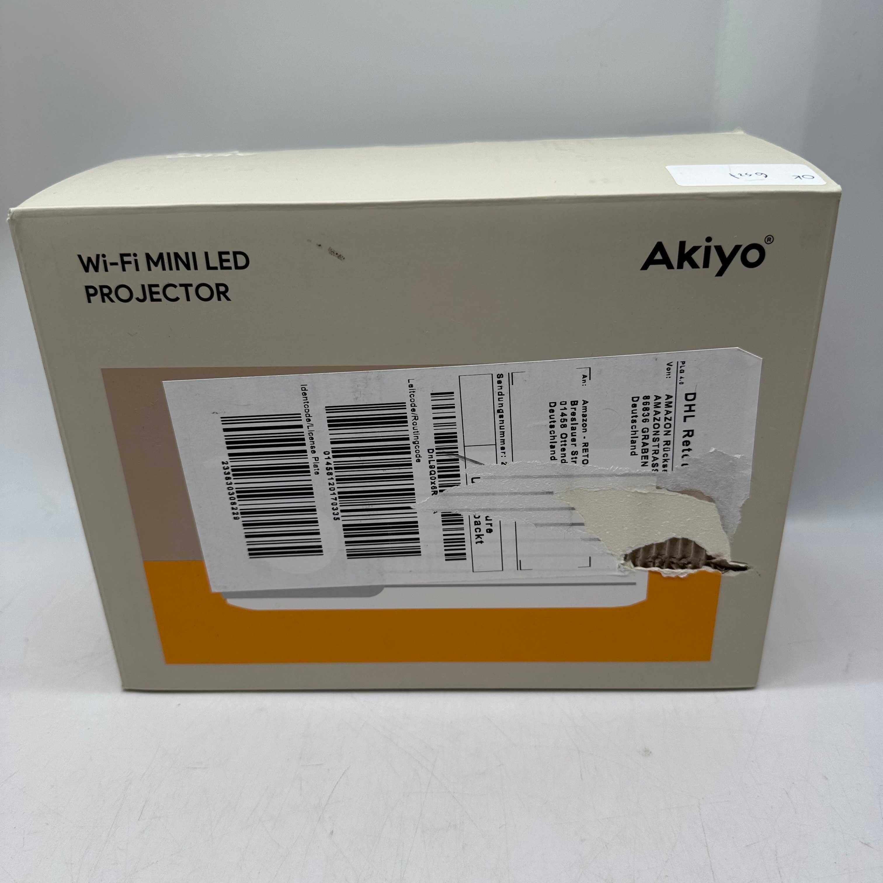 AKIYO O1 Mini rzutnik Full HD, iOS, Android, 10000 lumenów