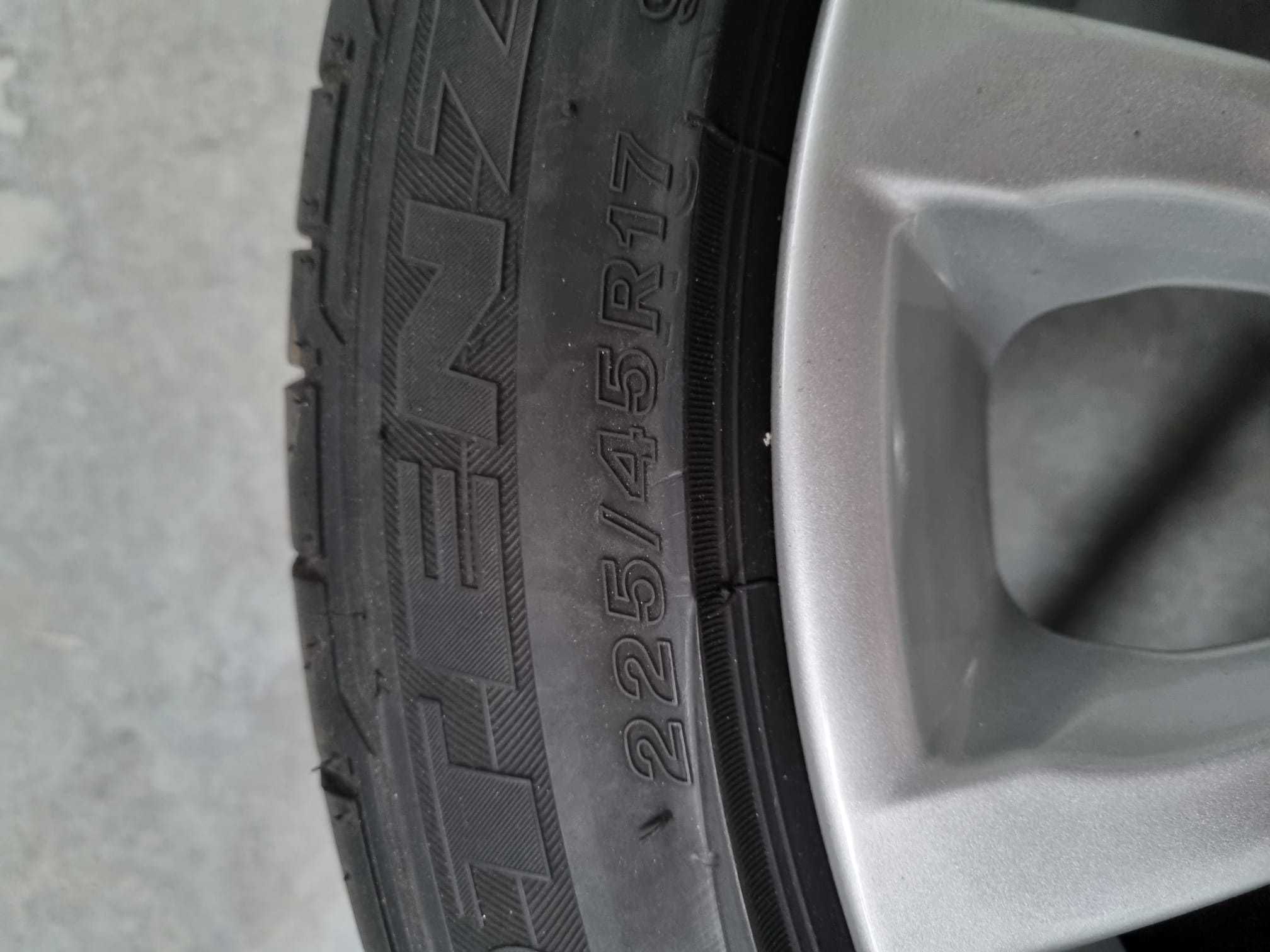 Jantes BMW 17 originais com pneus