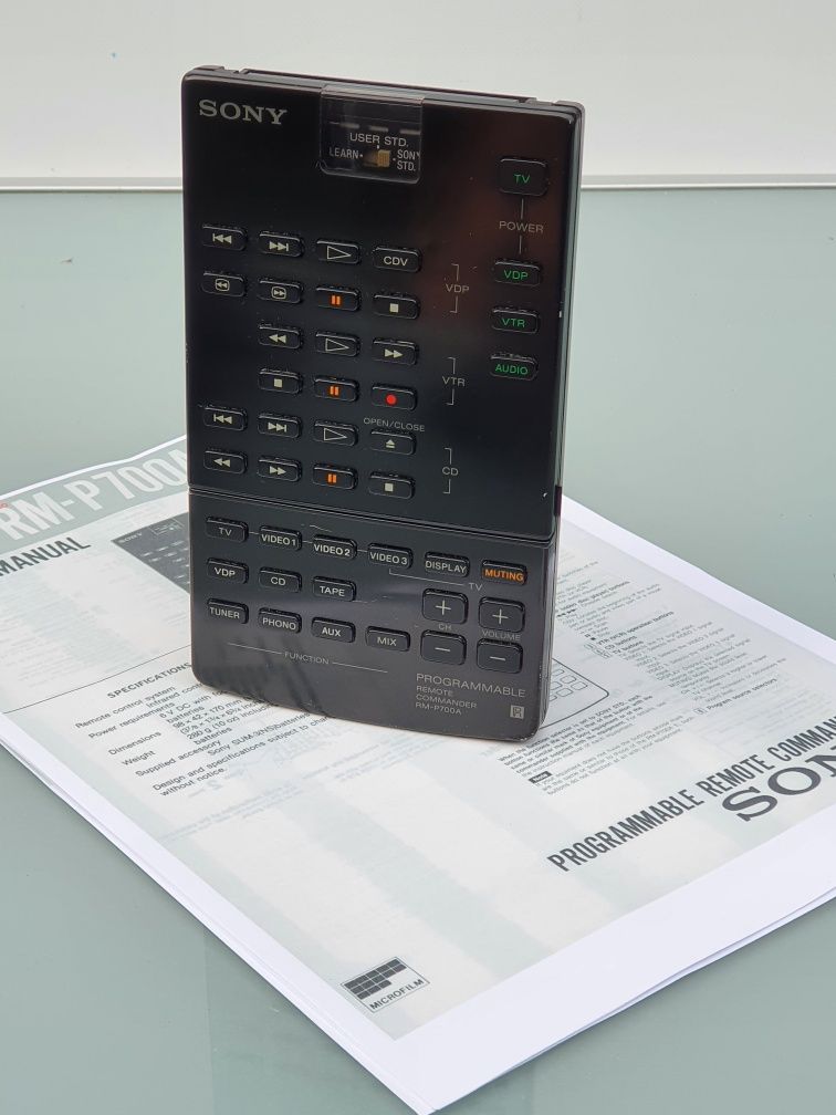 Sony RM-P700A Programowalny pilot zdalnego sterowania