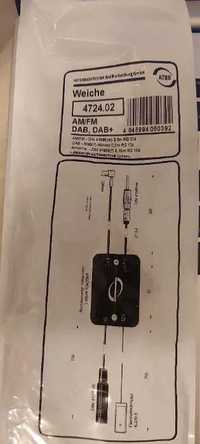 Bad Blankenburg Splitter adapter radia an. na radio DAB
4724.02 A