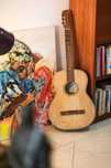 Guitarra em Madeira do início do Século XX