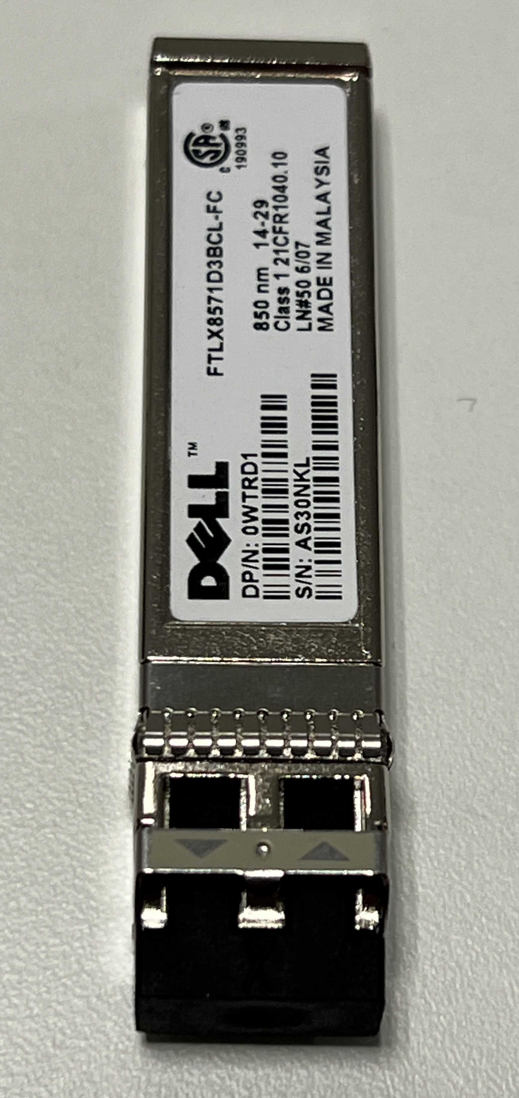 Gbic SFP+ Transceiver ótico Dell  0WTRD1 - USADO