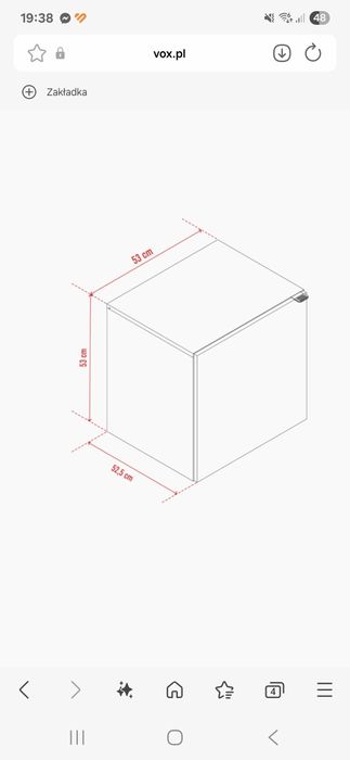 Kostka (regał komoda) z szufladami VOX Young users