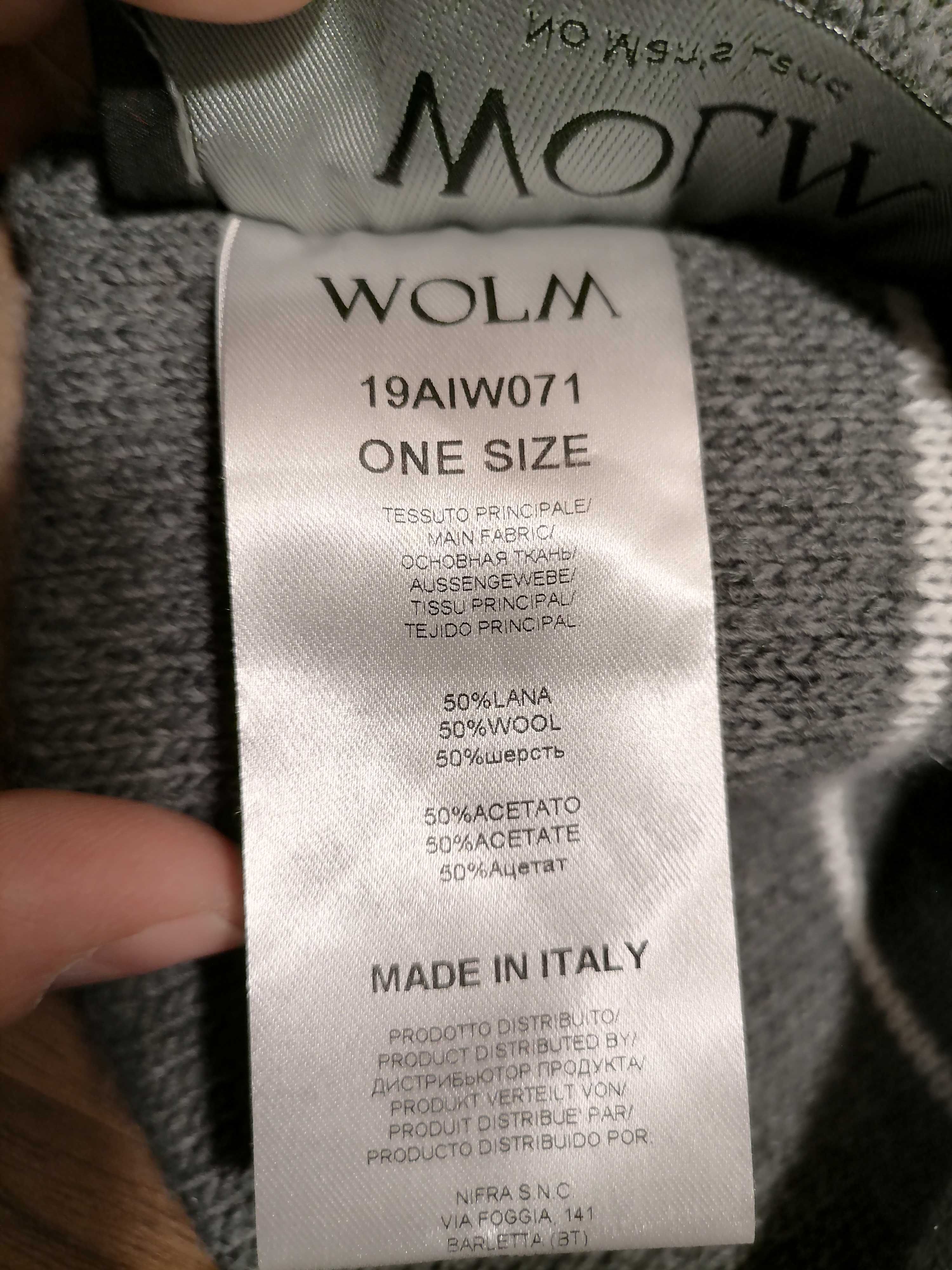 WOLM czapka unisex ITALY