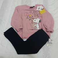 2/3A Disney. Sweat e leggings Novas.