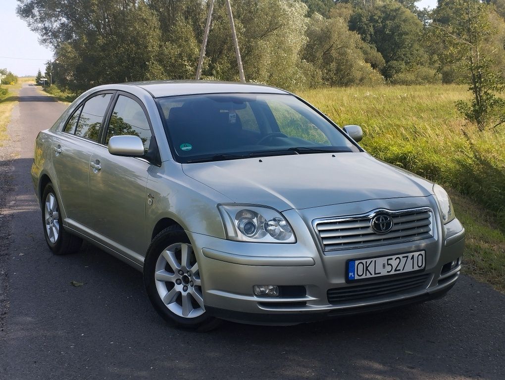 Toyota Avensis T25 2.0 Diesel 199tkm Tempomat 115KM KLIMATRONIK Felgi