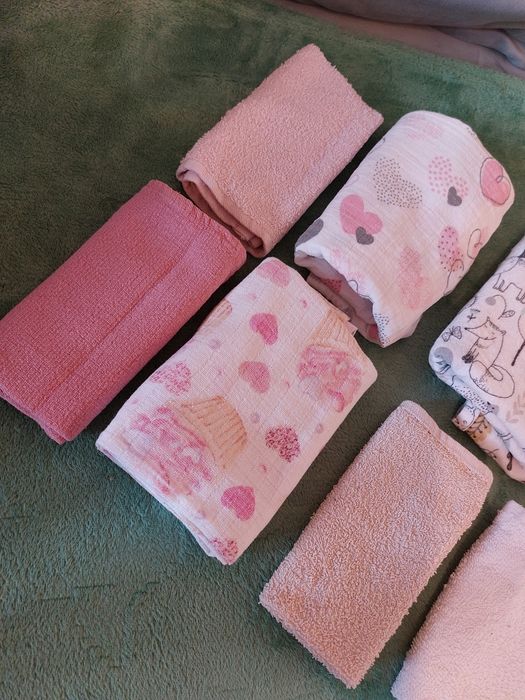 Zestaw pieluch tetrowych pieluchy muślinowe pielucha flanelowa