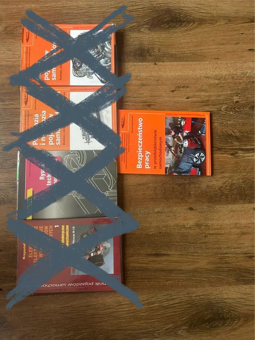 Podreczniki do technikum samochodowego do klasy 1