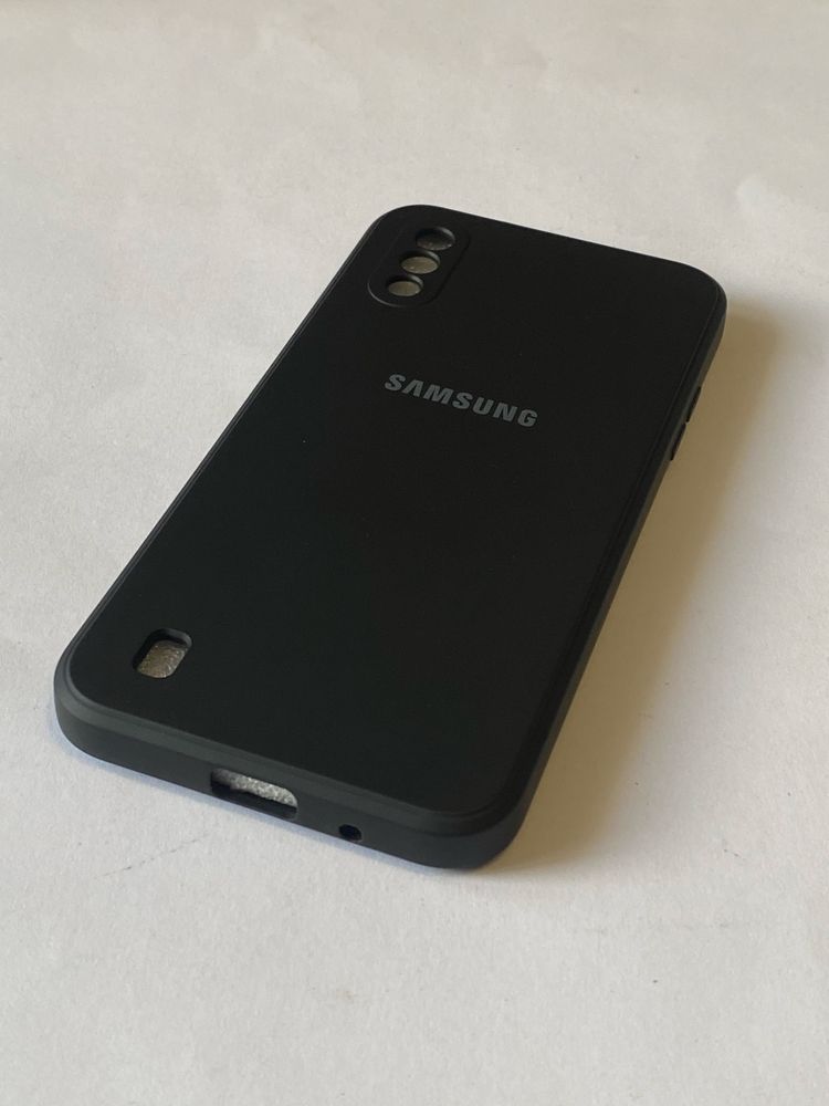 Чехол Samsung A01 / A015F Плотний Протиударний з мікрофіброю