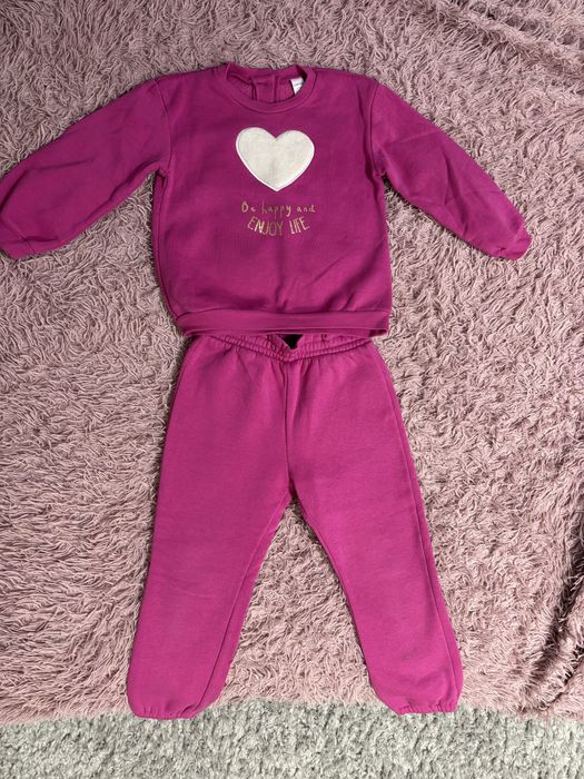 Костюм на флісі рожевий малиновий на дівчинку 4-5 років LC Waikiki