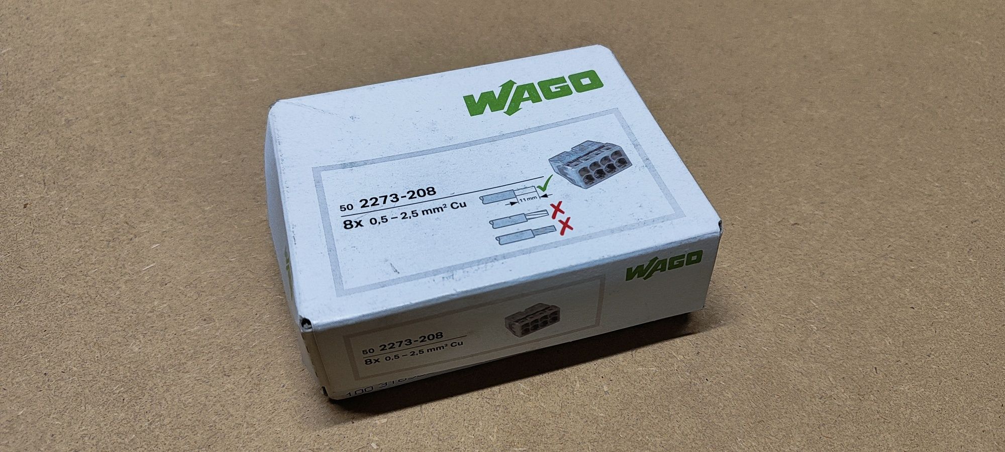Złączki Wago 2273- 208 całe opakowanie
