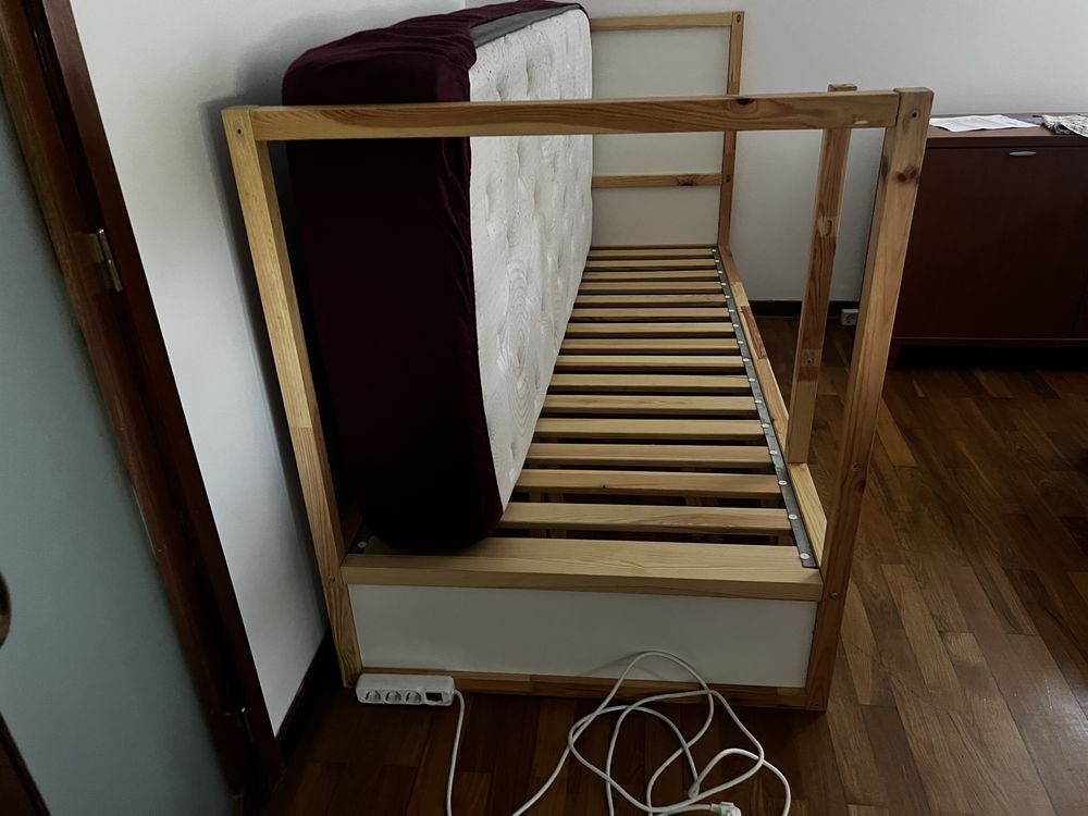 Cama KURA (IKEA) 90×200 - Solteiro