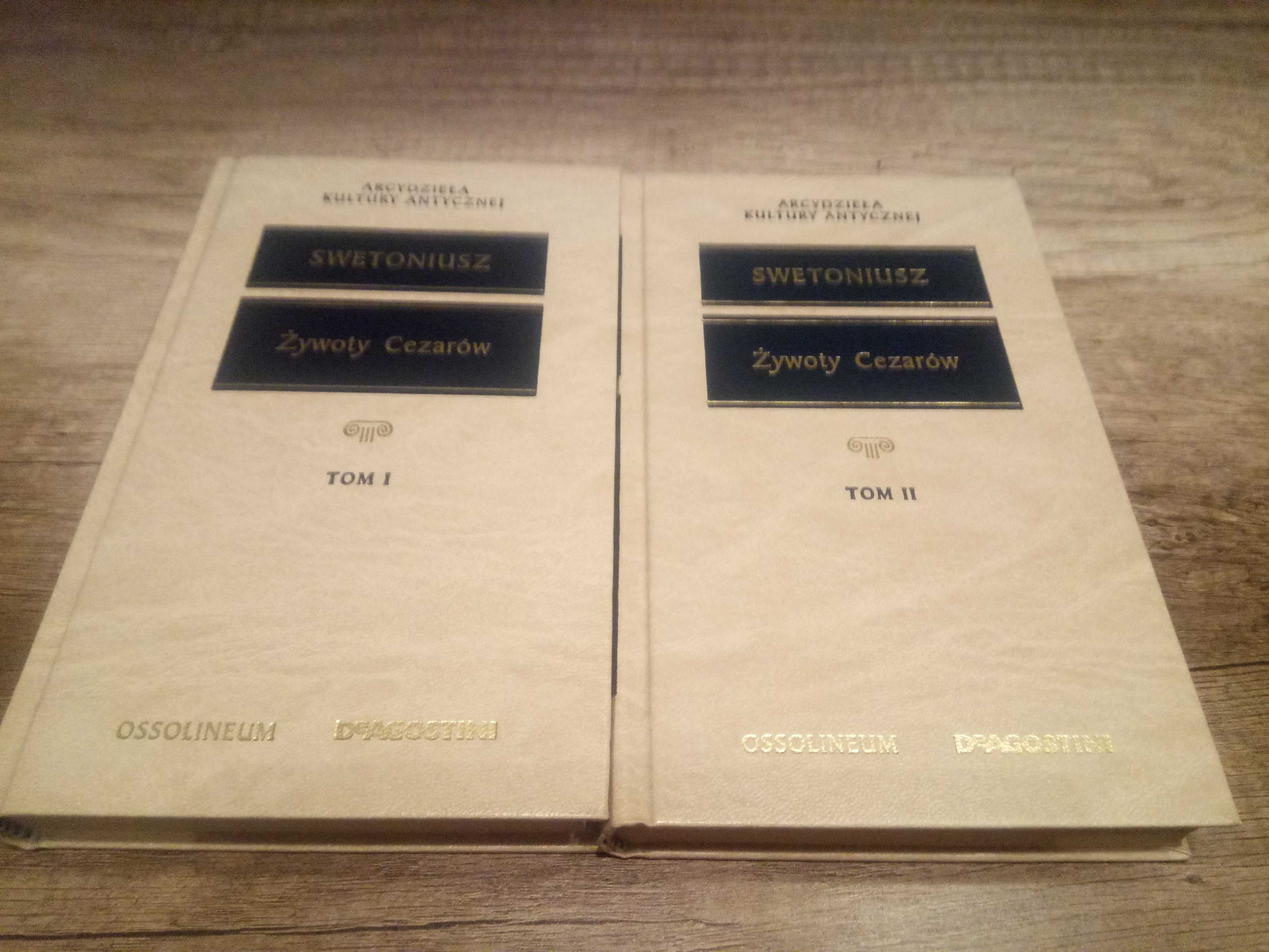 Żywoty Cezarów T. 1-2 Swetoniusz