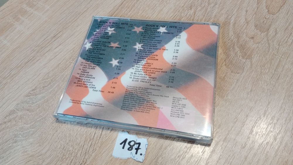 Rock & Roll hits vol 1, 2  2CD.  187.