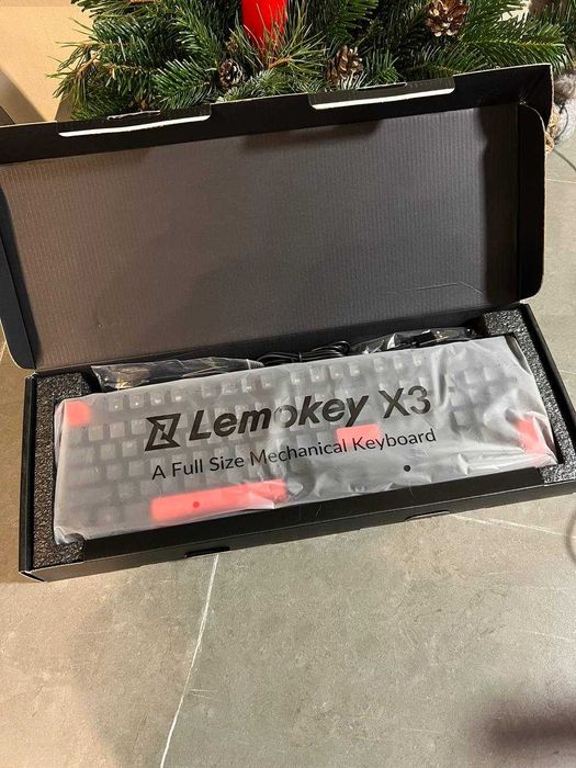 Lemokey X3 • Механическая клавиатура • Новая • RGB • Open-Box из США