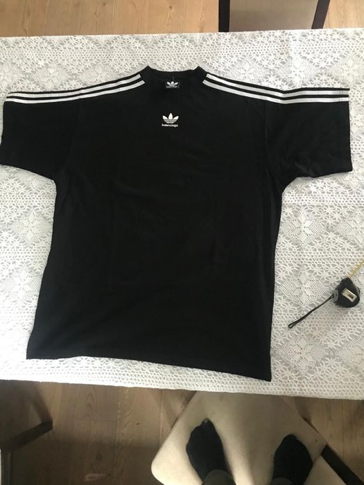 T-shirt Balenciaga, czarny