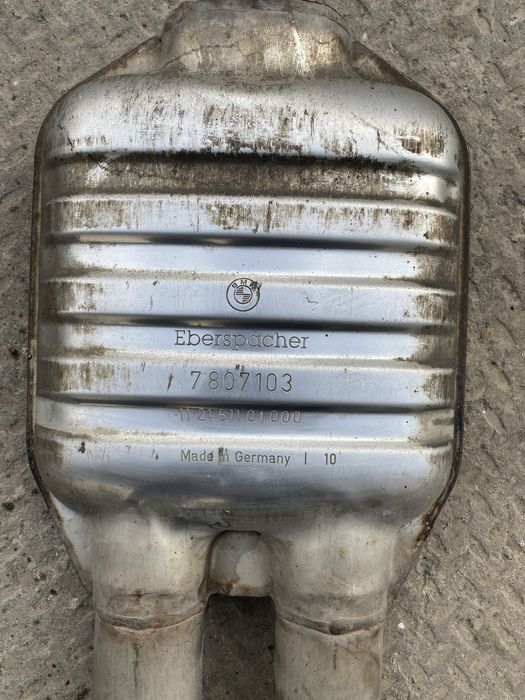 Резонатор, труба, bmw f10, Дизель