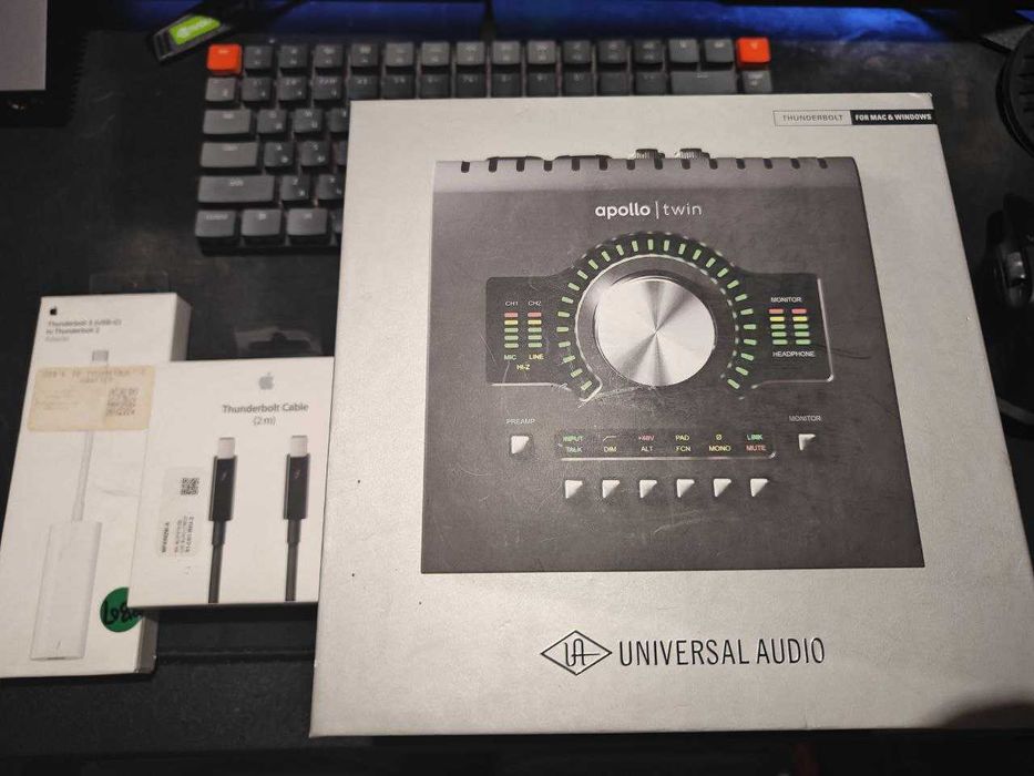 Apollo Twin Mk2 DUO (аналог RME Babyface Pro FS, Antelope Audio Zen)