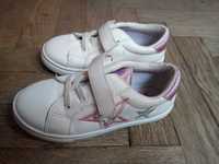 Красивые белые кроссовки sinsay для девочки 29 р