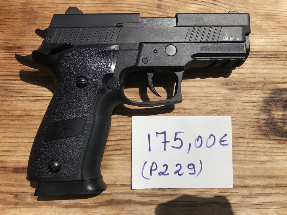 Pistola Airsoft Greengás SIG P226X5-Strike Warrior Tokyo Marui NOVA