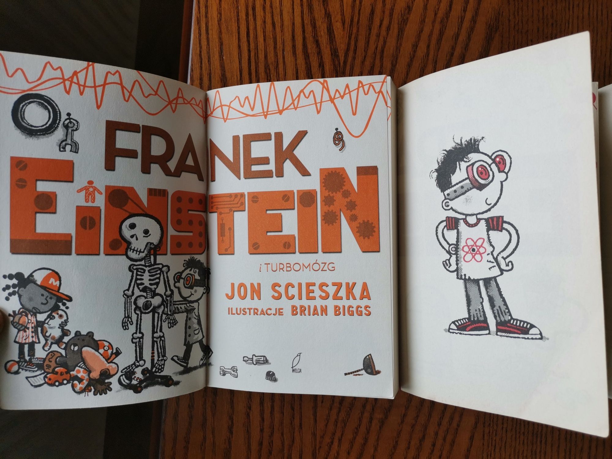 Kolekcja Franek Einstein Jon Scieszka