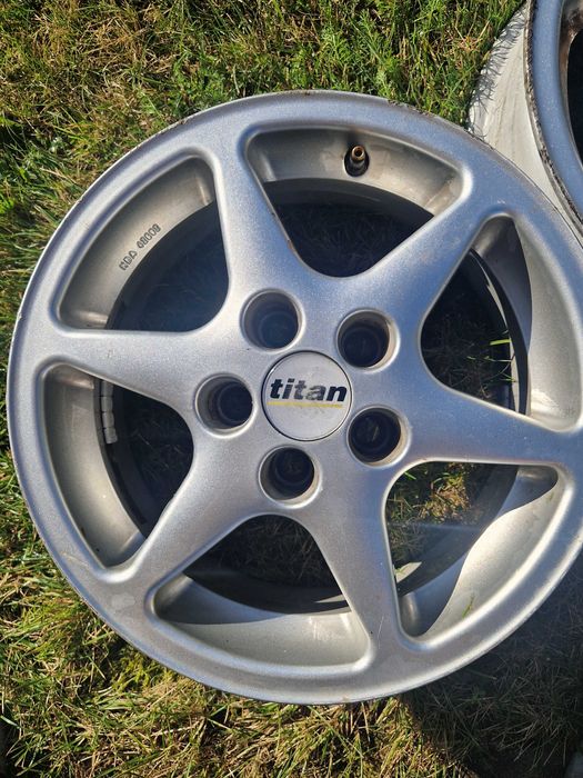 4 Felgi titan aluminiowa 14 cali 6Jx14h2 5x100 5Fe VW, Seat, Skoda