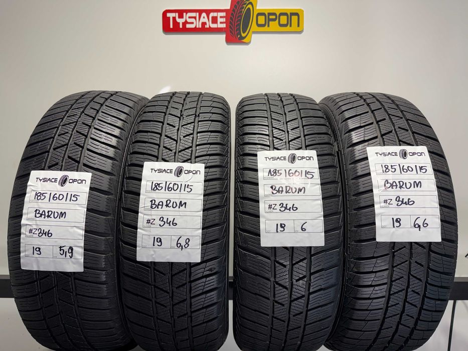 Opony Zimowe 185/60/15 Barum Polaris5 Komplet #Z346