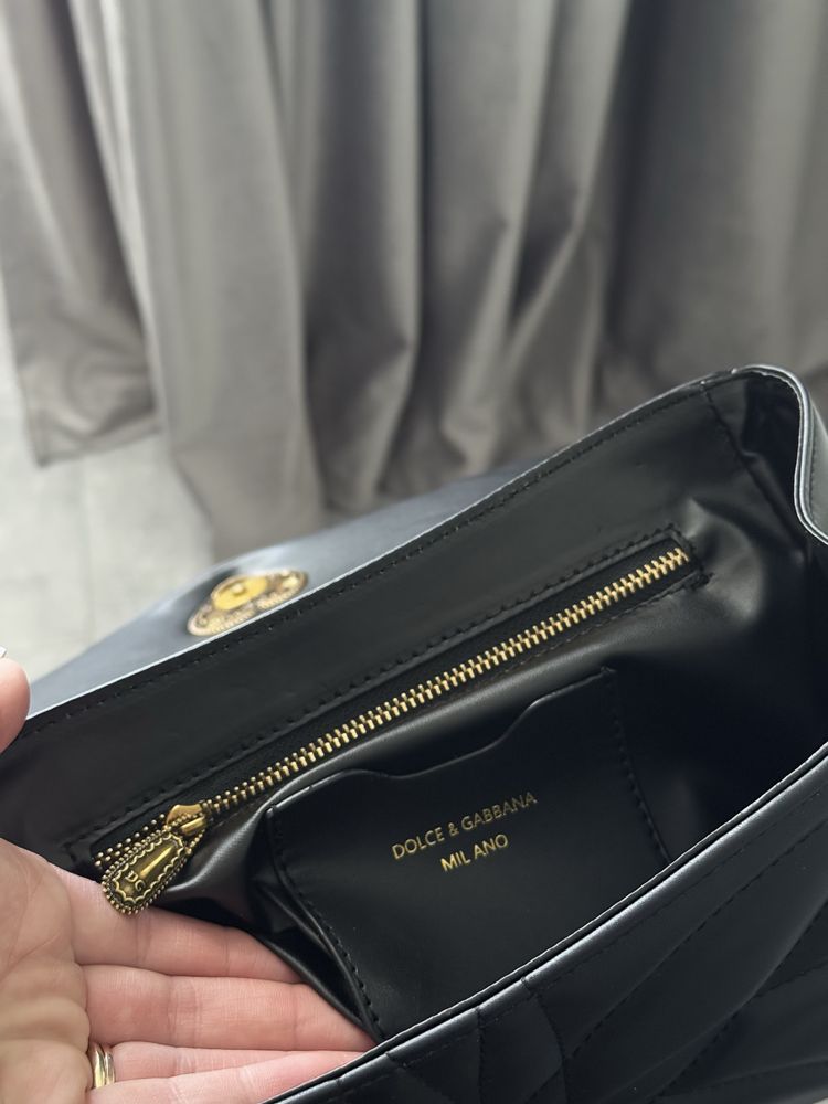 Черная сумочка сумка Dolce&Gabbana Devotion