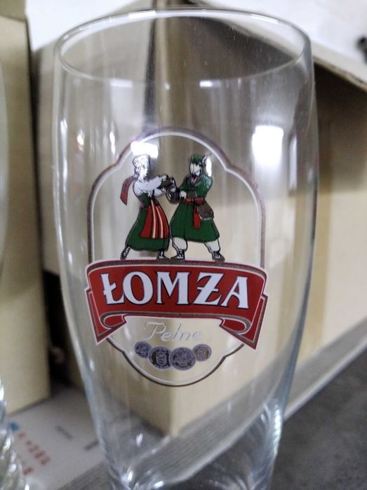 Szklanki do piwa Łomża 0,3L